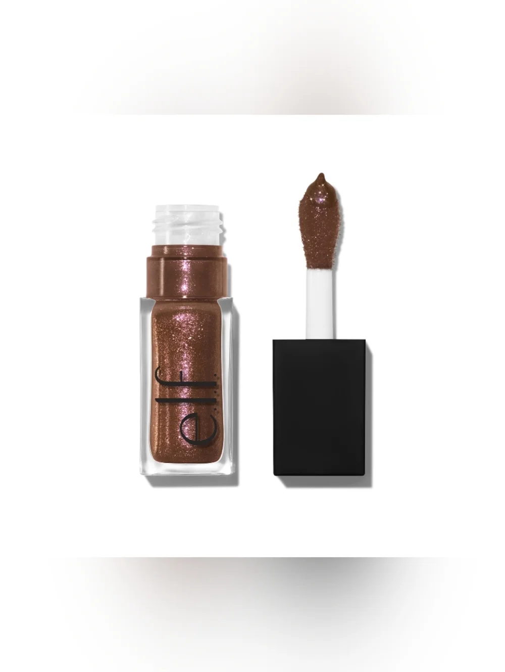 🔴 ELF Glow Reviver Lip Oil - Glimmer Finish - Chocoluxe
